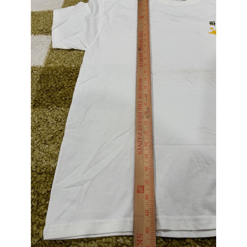 Jerzees Hawaii Surf Graphic T-Shirt Mens XL White ABC Stores Heavyweight Cotton - Picture 8 of 9